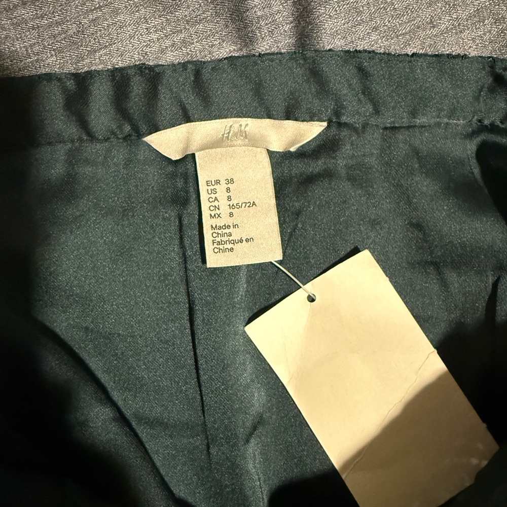 H&M Green Pencil Skirt for Women Size 8 - Picture 5 of 6